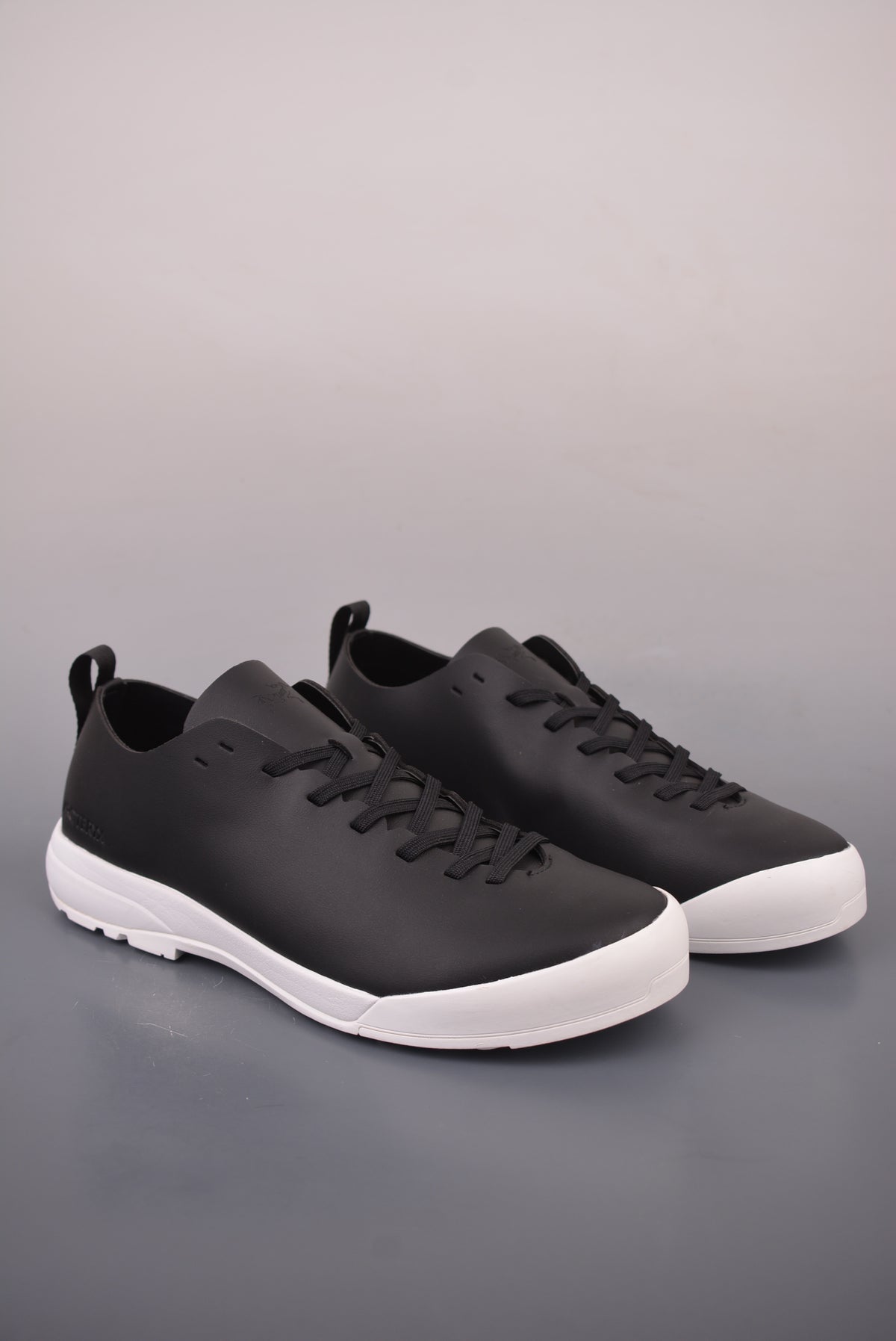 Arc’teryx Low-Top Lace-Up Shoes in Black and White
