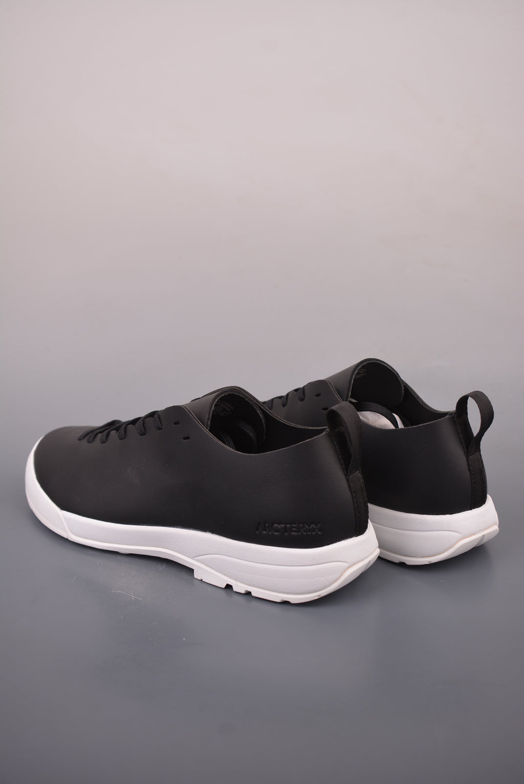 Arc’teryx Low-Top Lace-Up Shoes in Black and White
