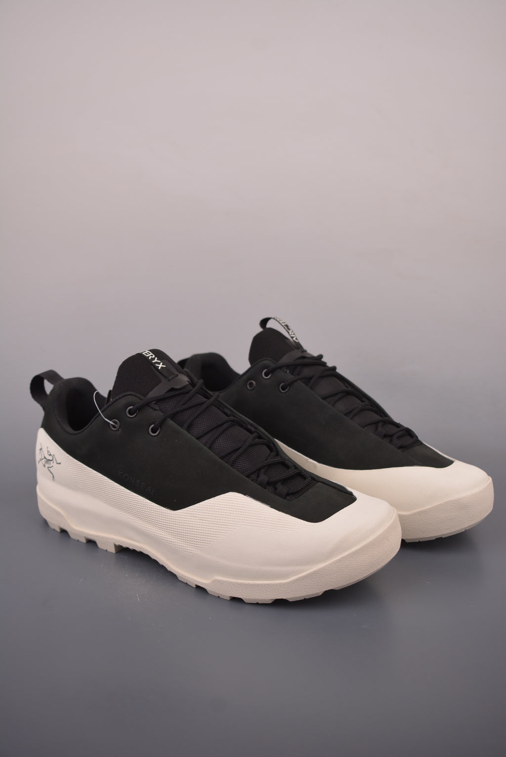 Arc’teryx Black and Off-White Low-Top Lace-Up Shoes