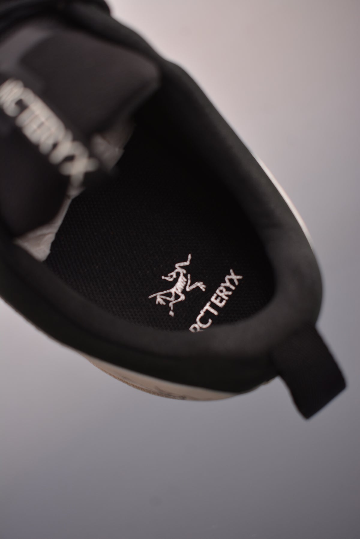 Arc’teryx Black and Off-White Low-Top Lace-Up Shoes